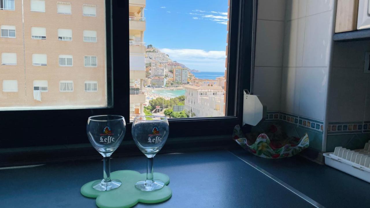 Acogedor Apartamento, Cala De Finestrat, Piscina, Parking Gratis Esterno foto